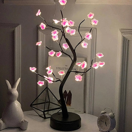 Artificial Bonsai Cherry Blossom Tree